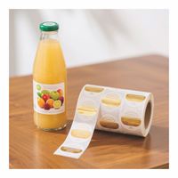 Autocollant d'étiquette étanche bon marché pour étiquettes d'emballage de produits sains soins de la peau