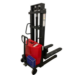 Полуэлектрический штабелер грузоподъемностью 1,5 тонны для промышленного склада, для обработки материалов, с высотой подъема 2 м, прочная конструкция - Product Image 5