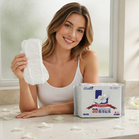 Serviettes hygiéniques jetables Moloven 3D Suspension Core, super absorbantes, anti-fuites, pour usage quotidien.