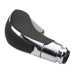 Poignée de levier de vitesse en cuir noir perforé ergonomique compatible avec Opel Regal - Product Image 5