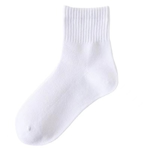 Thấp Moq Chất Lượng Cao 100% Vớ Cotton Cho Các Trường Học Trẻ Em Vớ Trắng - Product Image 4