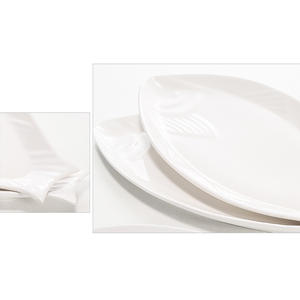 Plat et assiette en mélamine en forme de poisson pour buffet, utilisés dans les restaurants - Product Image 5