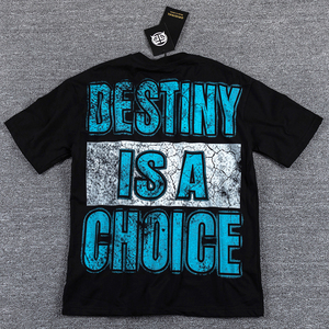 T-shirt da Uomo GLAZA <span class=keywords><strong>GOD</strong></span> di Alta Qualità con Stampa di Lettere Viola, Manica Corta, Prezzo Basso, Vendita all'Ingrosso, Abbigliamento di Marca di Lusso Personalizzato - Product Image 2