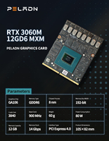 Carte graphique de jeu MXM GPU Geforce RTX 3060M GDDR6, prix de gros, RTX 3060M 12 Go 192 bits, carte vidéo pour ordinateur portable MXM