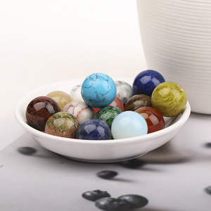 Vente en gros de boules sphériques de pierres précieuses naturelles polies de 2.0 cm boule de roches de cristal de guérison <span class=keywords><strong>collection</strong></span> minérale et cadeaux de décoration intérieure - Product Image 6