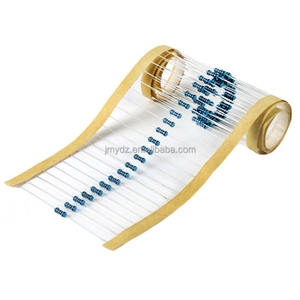 Résistance à film métallique 1/4W 1/2W 1W 2W 3W 5W, résistance 0,25W, résistance à anneau coloré de précision 1% 5%, 1 Ohm Ω R 1M 1K - Product Image 1