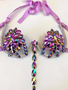 Vente en gros de cadre de soutien-gorge en fil de <span class=keywords><strong>samba</strong></span> matériau de haute qualité cadre de soutien-gorge en fil d'acier inoxydable carnaval - Product Image 6