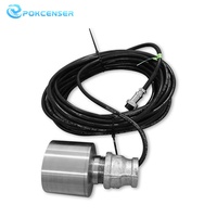 Sonda de Eco Ultrasónica Portátil para Ríos y Agua de Mar con Sensor de Acero Inoxidable, Medidor de Profundidad de Agua con Clasificación IP68