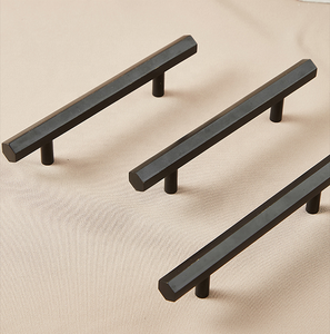 Cosin Poignée chine MLP34 Aluminium Solide Alliage Meubles Armoire Tiroir Or <span class=keywords><strong>Rose</strong></span> T Bar Noir Tirer Poignée - Product Image 1
