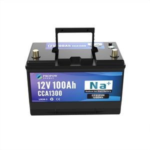 Sodium Ion <b>Battery</b> <b>12V</b> 100Ah 6000 <b>Cycles</b> Wide Temp Tolerance (-40C to 75C) CE Certified for Extreme Environments - Product Image 1