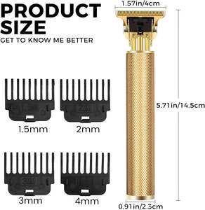 Máquina Cortapelos Profesional Recargable para Hombre, Afeitadora de Barba Eléctrica, Venta al Por Mayor - Product Image 6