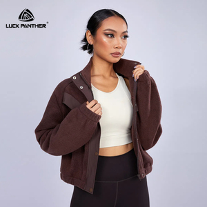 Luckpanther Fabricant de vêtements de sport en <span class=keywords><strong>polaire</strong></span> de haute qualité, sur mesure, OEM, pour femmes - Product Image 4