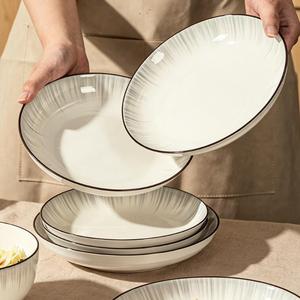 High Quality Modern Ceramic Tableware Wonderful Flower Ceramic <b>Dinnerware</b> for Home Hotel and Restaurant - Product Image 3