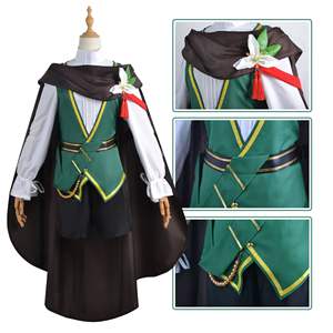 Costume de cosplay <span class=keywords><strong>Genshin</strong></span> <span class=keywords><strong>Impact</strong></span> Venti, Barbatos, ami de Venti, harpe, chaussures, perruque, cosplay anime, jeu <span class=keywords><strong>Genshin</strong></span>, <span class=keywords><strong>doujin</strong></span>, costume d'Halloween - Product Image 5