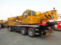 Guindaste Hidráulico QY25K II de Baixa Manutenção, 25 Toneladas, Lança Principal de 34 m para Operação em Obras de Engenharia Civil