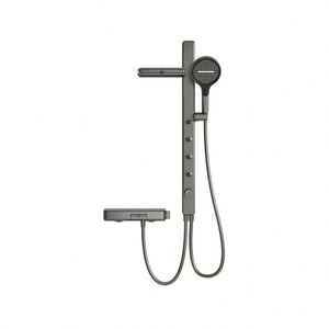 Ensemble de douche de luxe moderne pour salle de bain, avec fonctions de massage par jet de pluie et jet doux, pour hôtels - Product Image 1