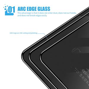 Protector de Pantalla BAIKO Ultra HD Antipolvo 2.5D, Protector de Pantalla de Vidrio Templado Curvo 3D al por Mayor para <span class=keywords><strong>iPhone</strong></span> <span class=keywords><strong>11</strong></span>, 12, 13, 14 Series - Product Image 5