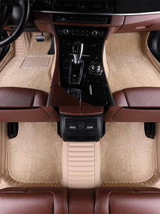 Alfombrillas de Coche para Todo Clima, Alfombrillas de Cuero Completamente Cerradas para Nissan, Toyota <span class=keywords><strong>Corolla</strong></span>, Infiniti, Subaru - Product Image 1