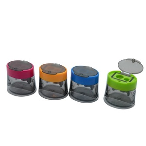 Vendita calda della fabbrica per bambini a mano piccolo compatto doppio foro colore temperamatite per doppio holepencil - Product Image 3