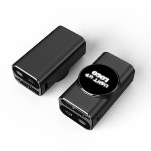 אופנה מיני כבל נשלף בנק 10000mah נייד נייד טעינה מהיר טלפון נייד מטען סוללה עבור בנק החשמל iPhone - Product Image 2