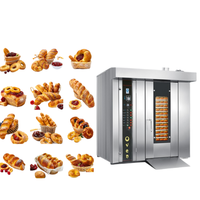Four à pain électrique multifonctionnel à 16 plateaux, équipement de boulangerie rotatif, cuisine pour pain baguette délicieux, gâteau, biscuit