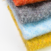 Fil recyclé soufflé à l'air 1/7.2NM, fil fantaisie doux et moelleux en polyester recyclé pour tricot, couverture, crochet, couleur OEM