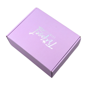 En relieve de papel de caja de correo de cartón corrugado cajas de envío caja de correo para zapatos y de embalaje de ropa - Product Image 1