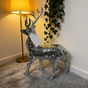 Vente en gros de <span class=keywords><strong>rennes</strong></span> en verre miroir personnalisés pour boule disco, pour Noël, décoration de fête moderne et rétro, ornement festif en vrac - Product Image 6