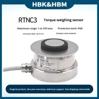 Celda de carga tipo radios HBM RTN-0.05 10T, precisión del 0.5%, 5V, 22T/47T/68T/33T/15T/1T, instalación manual, para pesaje de 1-470T