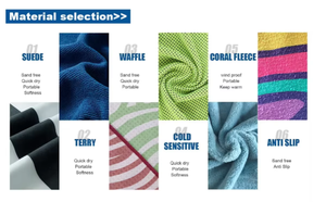 Serviettes de golf en microfibre gaufrée personnalisées, designs personnalisés, matériaux de haute qualité, impression sur mesure - Product Image 4