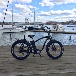 Bicicleta Eléctrica Personalizada OEM de 7 Velocidades, 48v, Neumáticos Gruesos, Estilo Playa, Frenos Hidráulicos de 52V, 26 Pulgadas, Hummer, 750W - Product Image 1
