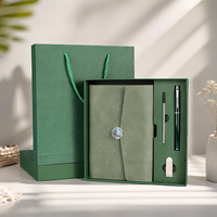 Ensemble de carnets personnalisés pour la reconnaissance professionnelle, en similicuir avec boucle, couverture rigide, cadeau pour réunion annuelle, directement de l'usine