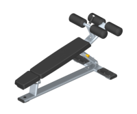 Appareil de musculation intégré GENIUSES T-5012 pour l'abduction et l'adduction des hanches