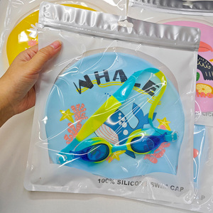 Juego <span class=keywords><strong>de</strong></span> <span class=keywords><strong>gafas</strong></span> y gorro <span class=keywords><strong>de</strong></span> natación para niños, impermeables y antivaho, equipo <span class=keywords><strong>de</strong></span> buceo y para parques <span class=keywords><strong>de</strong></span> atracciones con montura pequeña para adolescentes - Product Image 3