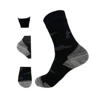 मुस्लिम वुडू पुरुषों ने कस्टम पैकेज 100% सामान्य आकार वाटरप्रूफ लुडू मोजे पानी की रक्षा की - Product Image 3