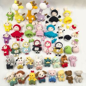 ตุ๊กตาถักไหมพรมทำมือสุดสร้างสรรค์ น่ารัก มีพลังบวก ตลกขบขัน เหมาะสำหรับวันแม่ วันขอบคุณพระเจ้า และวันวาเลนไทน์ - Product Image 2