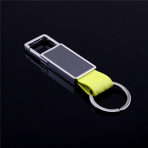 Nuovo Portachiavi Personalizzato con Logo, Regalo Aziendale per Uomo, Portachiavi Auto in Lega di Zinco e Pelle - Product Image 6