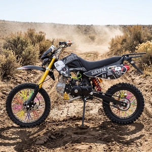 Motocicleta Todoterreno de Gasolina <span class=keywords><strong>4T</strong></span> 2026, 125-250CC, 115km/h, Escape Doble Recto, Amortiguación Hidráulica Delantera/Trasera, Arranque Eléctrico, 17 Pulgadas - Product Image 1