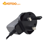 Adaptateur secteur mural 3W 6V 0.5A DC avec prise US/EU/UK/AU pour petits capteurs, jouets électroniques, certifié CE FCC RoHS, OEM disponible