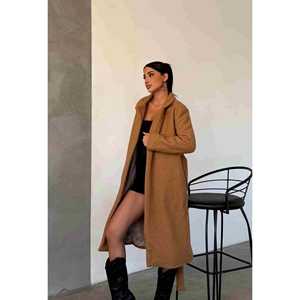 Gabardina de crepé para mujer - Product Image 4