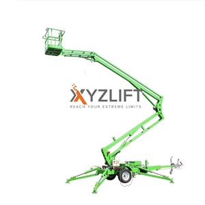 CE-zertifizierter 10-20m Towable Boom Lift Cherry Picker mit Fabrik preis - Product Image 1
