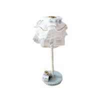 1:12 Puppenhaus Miniatur-Möbel Wohnzimmer-Szene Maßgefertigtes Modell Schlafzimmer Hahnentritt-Muster Doppelsofa Stoff