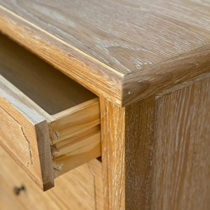 HL396 Coiffeuses à la française Meubles de chambre à coucher Vitrine en bois de chêne massif Armoires de <span class=keywords><strong>buffet</strong></span> Commode - Product Image 3