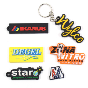 Factory Price Wholesale 2d 3d Soft Pvc Keychain Custom Rubber Keyring Key Chain Customized Keychains in Bulk