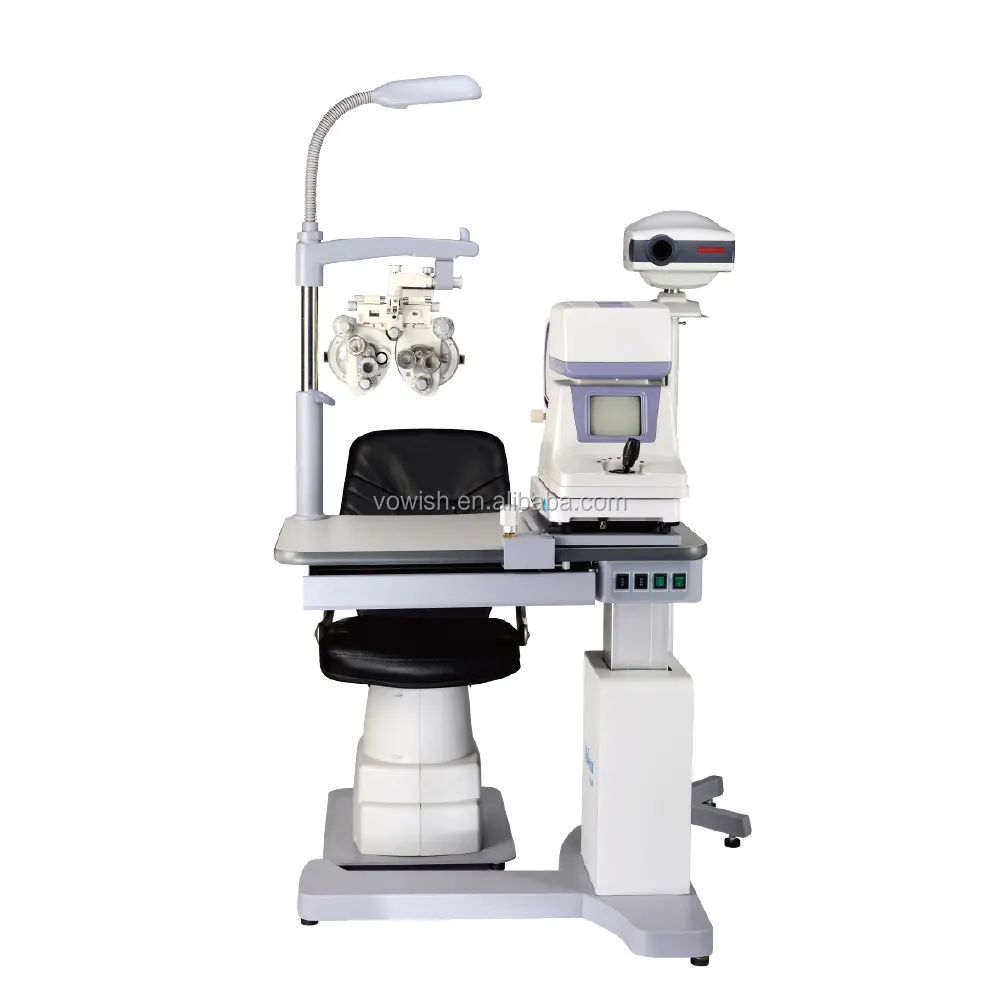 OU-2000網膜眼底カメラチェアとテーブルユニット眼科医診断眼科屈折ユニット