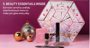 Caja Misteriosa Navideña de Lujo con Forma Hexagonal de 24 Días, con Cajones, de Cartón Rígido, para Regalos de Cosméticos y Joyería - Product Image 2