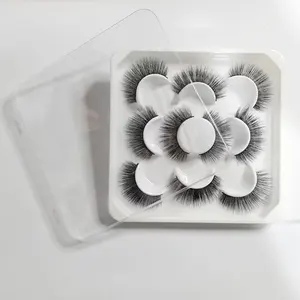 Mytbeauty Eyelash Storage Case With Mirror Personalized Make Your Own Eyelash Packaging 5D Eyelash