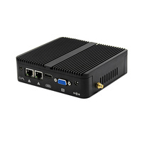 Servidor Industrial de Doble LAN 2*COM, Mini PC de Bajo Consumo con Procesador N2940, Router Firewall OPNSense, Chasis Industrial Personalizado