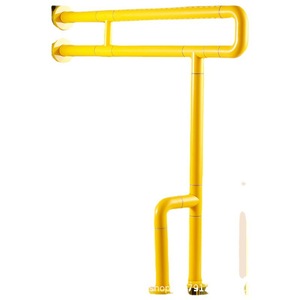 Barras de apoyo para baño Baiyurui 8801-3 de acero inoxidable antideslizantes para personas mayores y discapacitadas, barandillas de seguridad para inodoro - Product Image 2