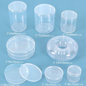 <span class=keywords><strong>Scatola</strong></span> Rotonda in Acrilico Trasparente SUNSHING, Mini Contenitore per Dolci, Scatole Regalo in Plastica, Confezioni Trasparenti per Caramelle e Cioccolatini con Coperchio - Product Image 3